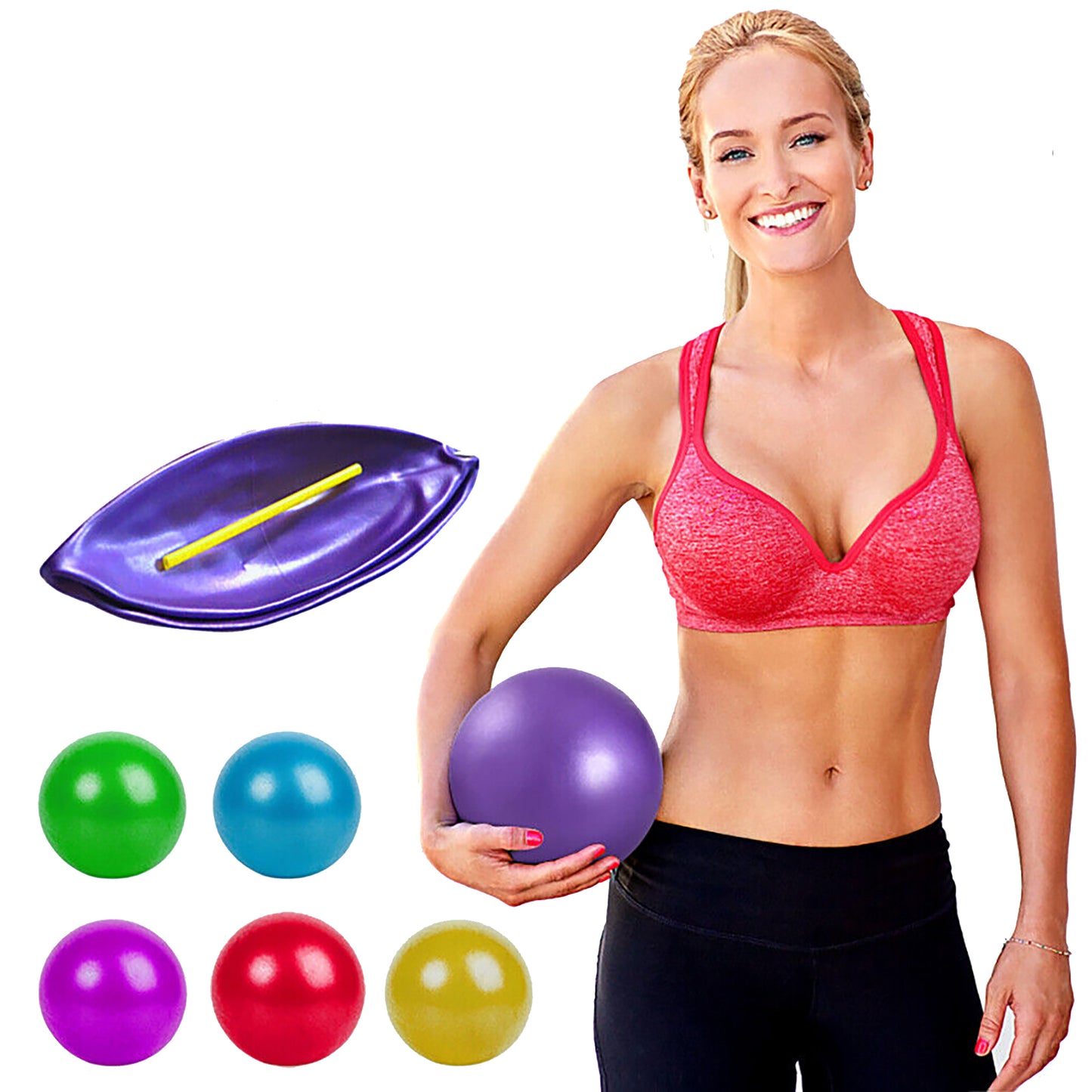 Gym Yoga Ball Home Fitness Balance Pilates