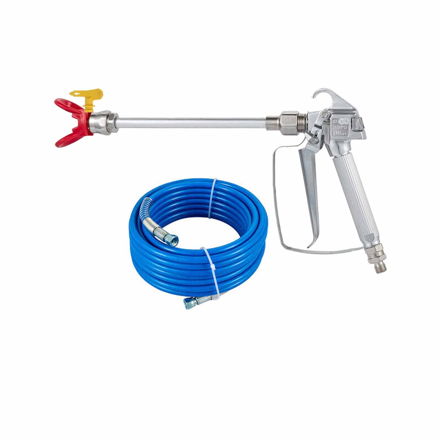 Airless Paint Spray 50ft 15m Hose 517 Tip 3600psi