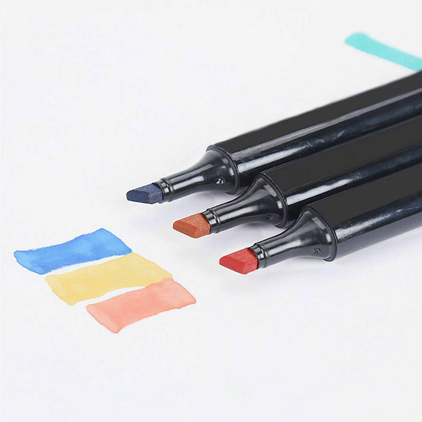 Dual Headed Colour Marker Pen Dual Headed - 80pcs