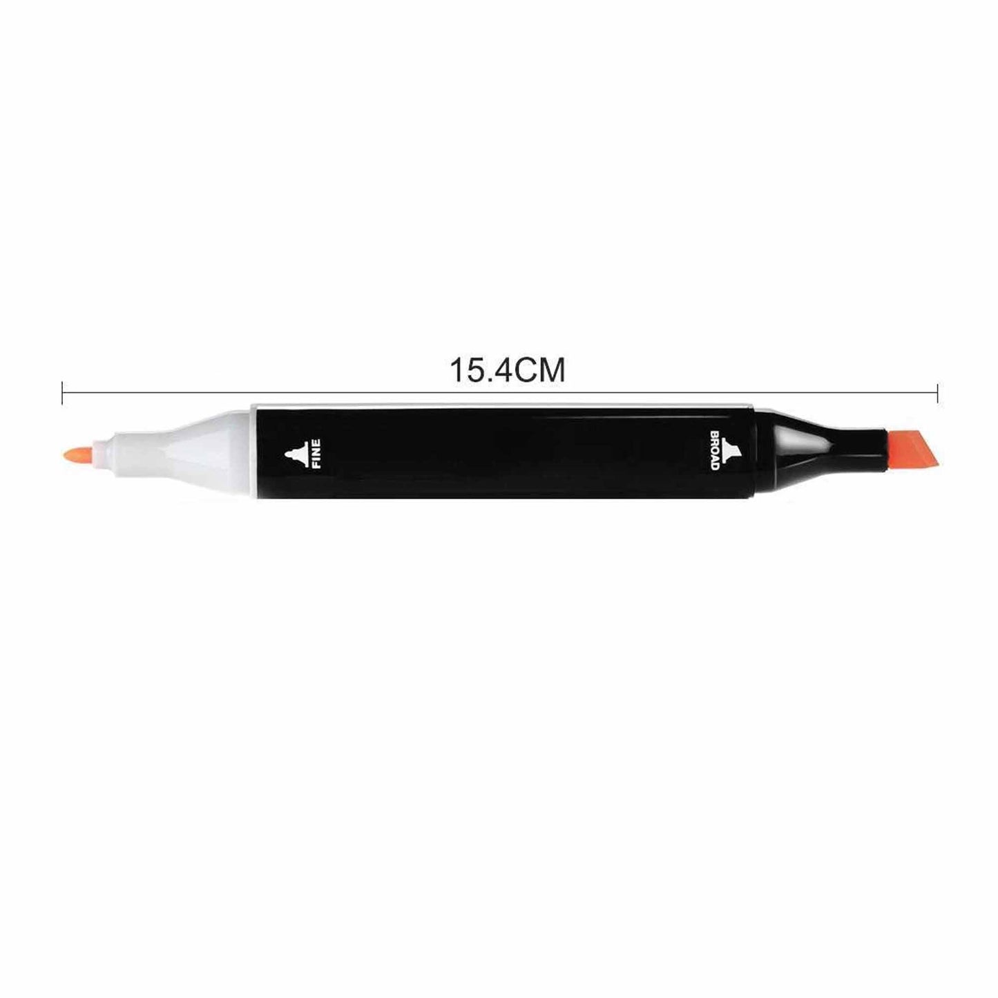 Dual Headed Colour Marker Pen Dual Headed - 80pcs
