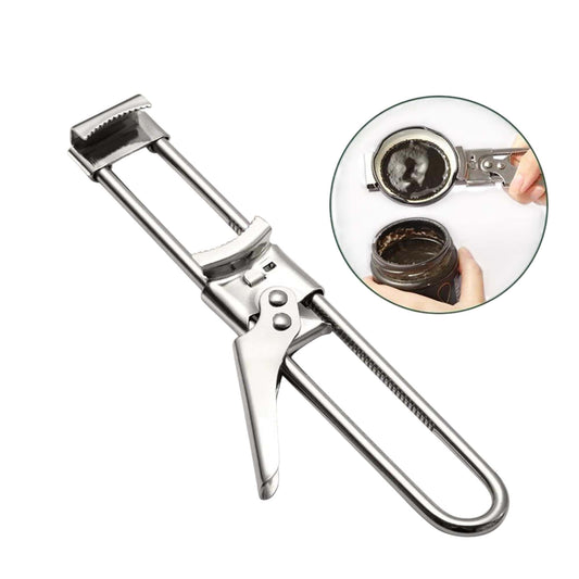 Stainless Steel Jar Lid Opener Multifunction Kitchen Gripper Tool