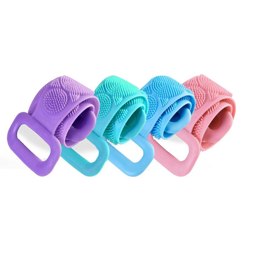 Silicone Bath Exfoliating Back Strap Scrubber