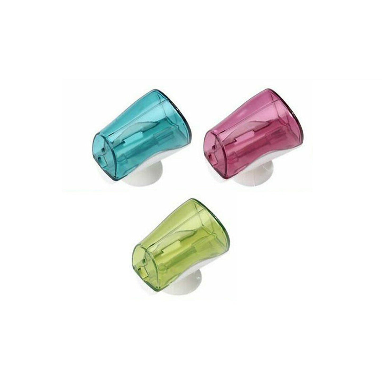 Home Bathroom Wall Mounted Toothbrush Holder - 3x