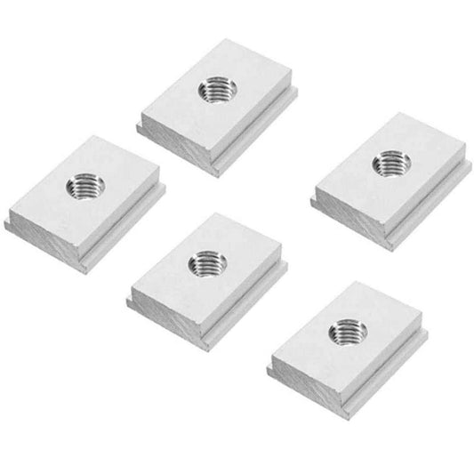 M6 Wood Working Aluminium Slider Tool Tslot Set - 5pcs