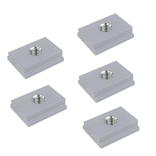 M8 Wood Working Aluminium Slider Tool Tslot Set - 5pcs