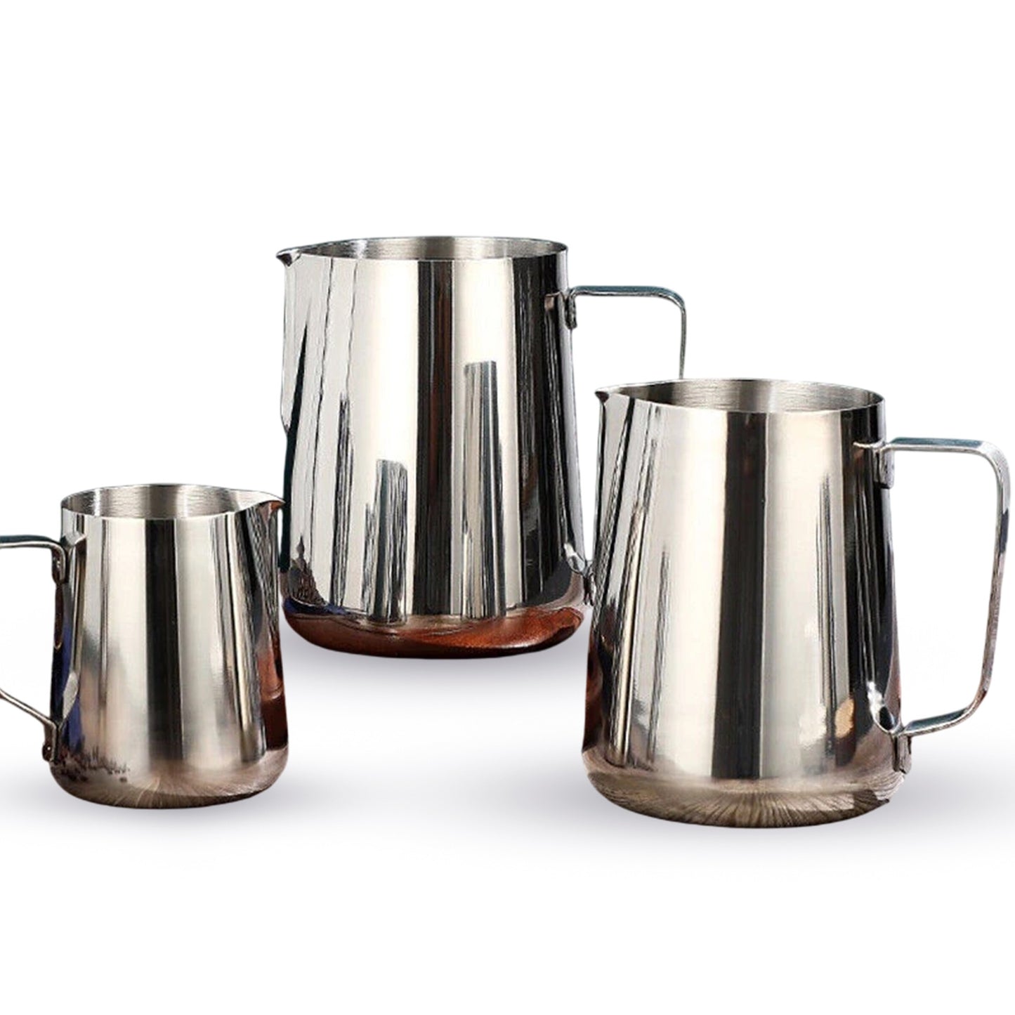 Stainless Steel Milk Frothing Pitcher with Scale for Coffee and Latte