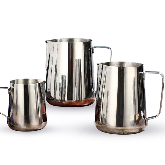 Stainless Steel Milk Frothing Pitcher with Scale for Coffee and Latte