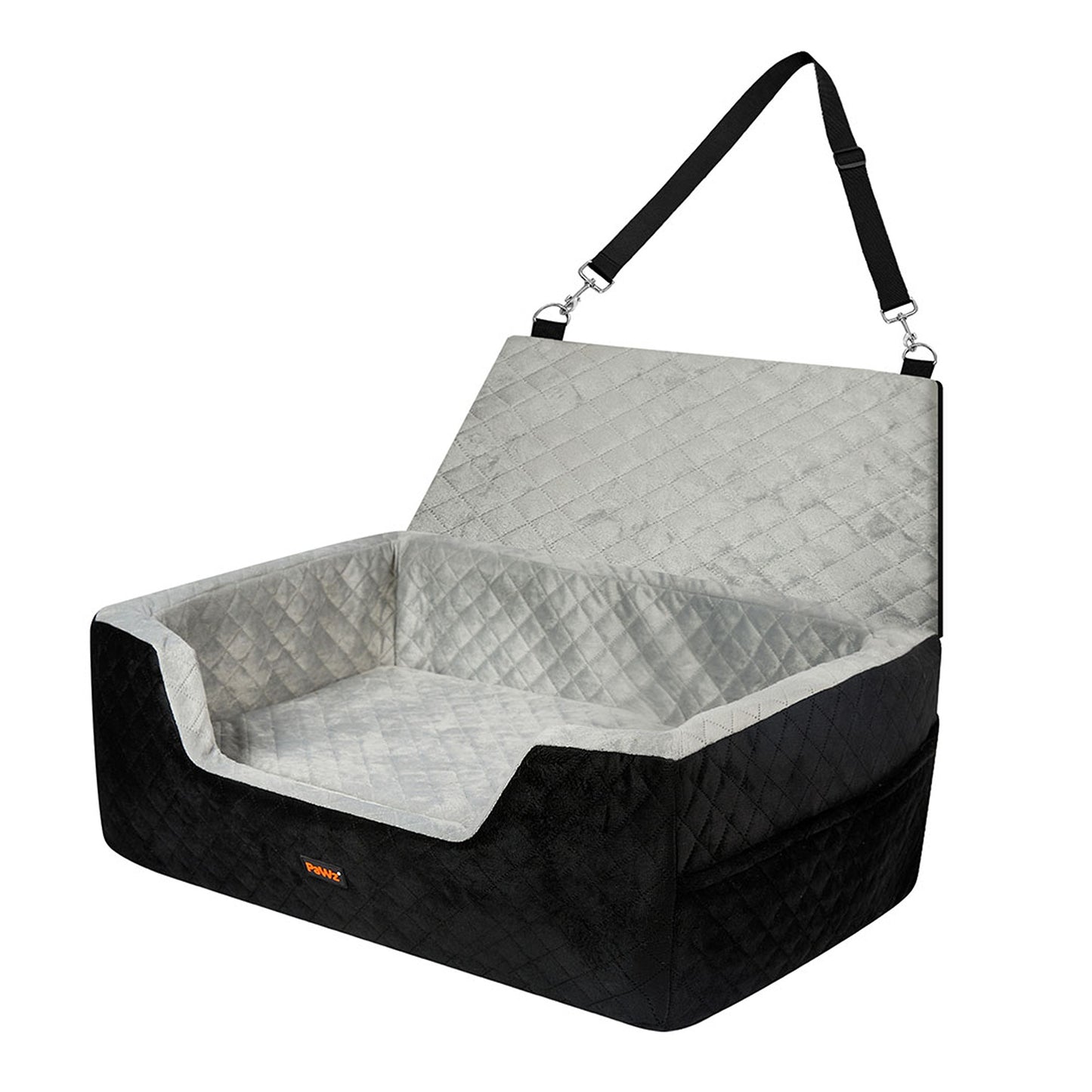 Dog Car Booster Seat Belt Safety Pet Travel Bed Washable Basket