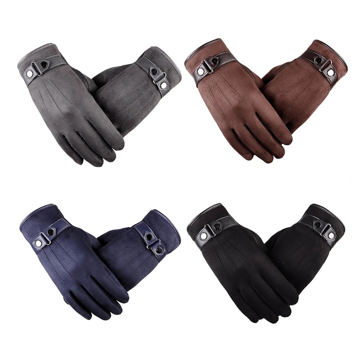 Windproof Waterproof Touchscreen Thermal Driving Gloves