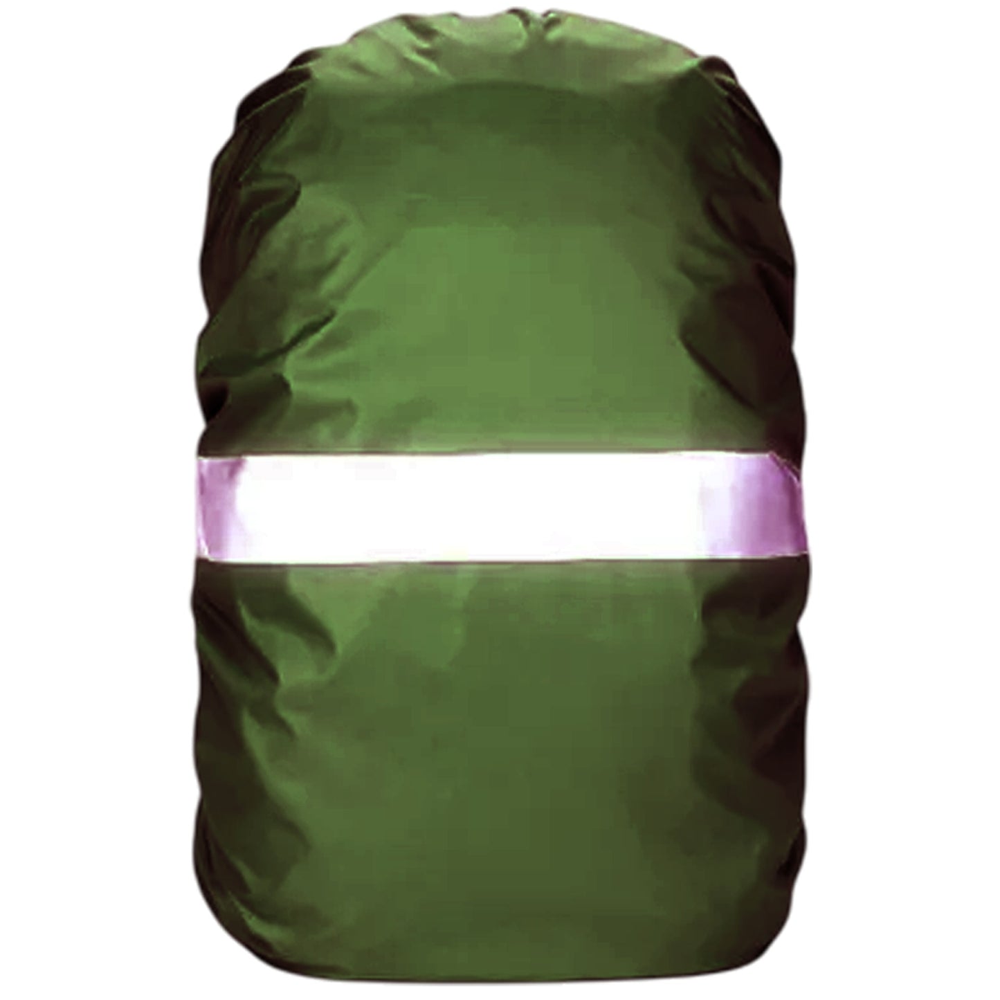 Lightweight Foldable Travel Backpack with Rain Cover for Outdoor Use - Army Green