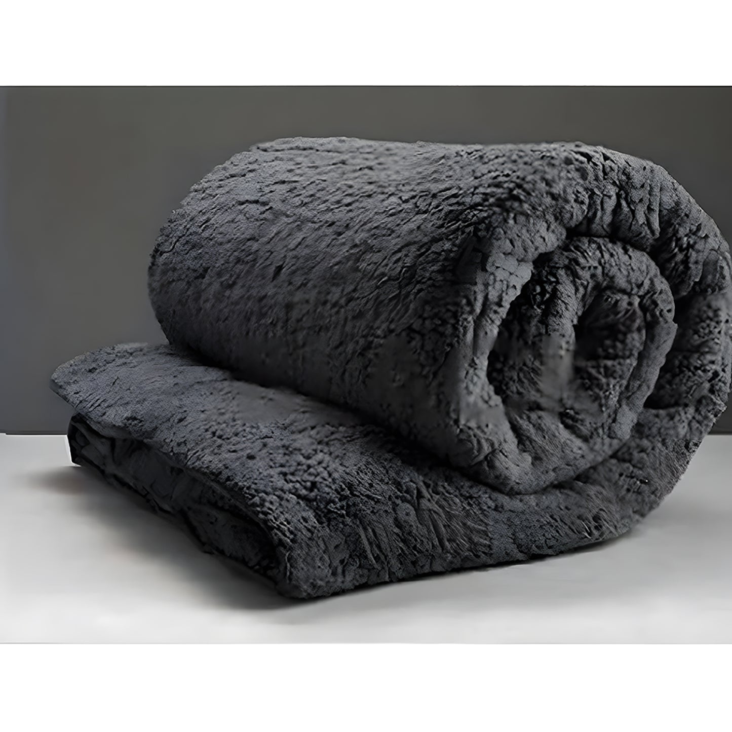 Teddy Bear Fleece Quilt Doona Duvet Cover Set - Black