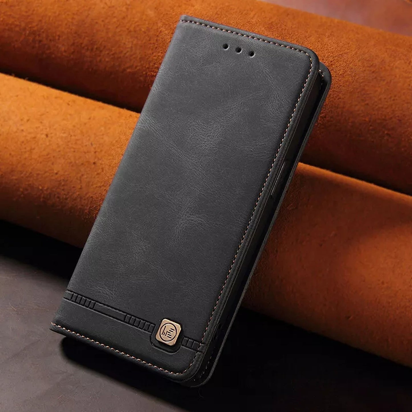 Wallet Leather Case Cover For iPhone 16 Plus