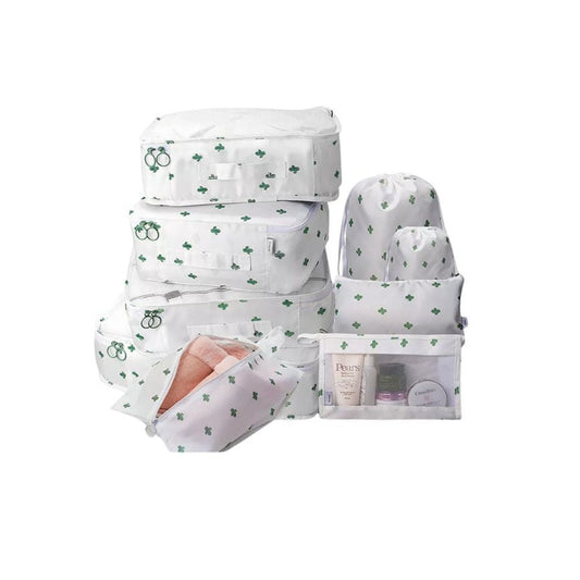 Cactus Travel Packing Cubes Luggage Pouches Clothes Suitcase Storage Bag - 9x