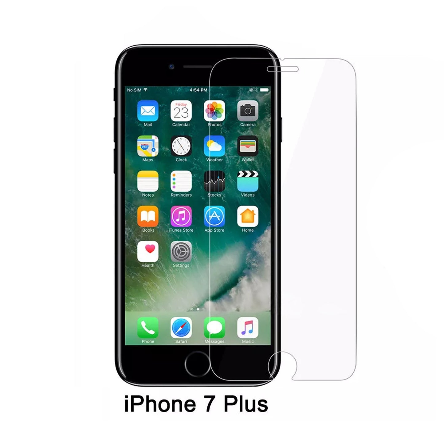 2x Tempered Glass Screen Protector for iPhone SE 6 7 8 X XR XS 11 12 13 14 15 16 Pro Max Plus