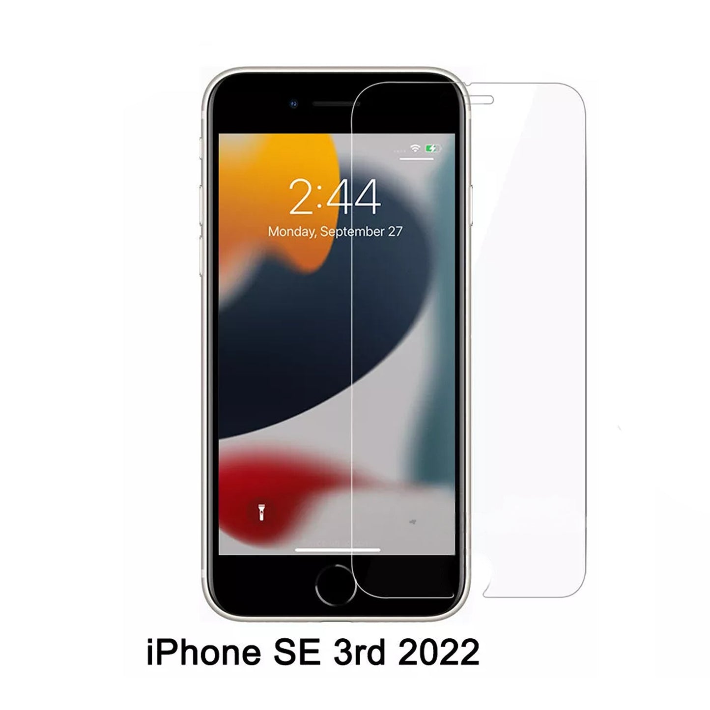 2x Tempered Glass Screen Protector for iPhone SE 6 7 8 X XR XS 11 12 13 14 15 16 Pro Max Plus