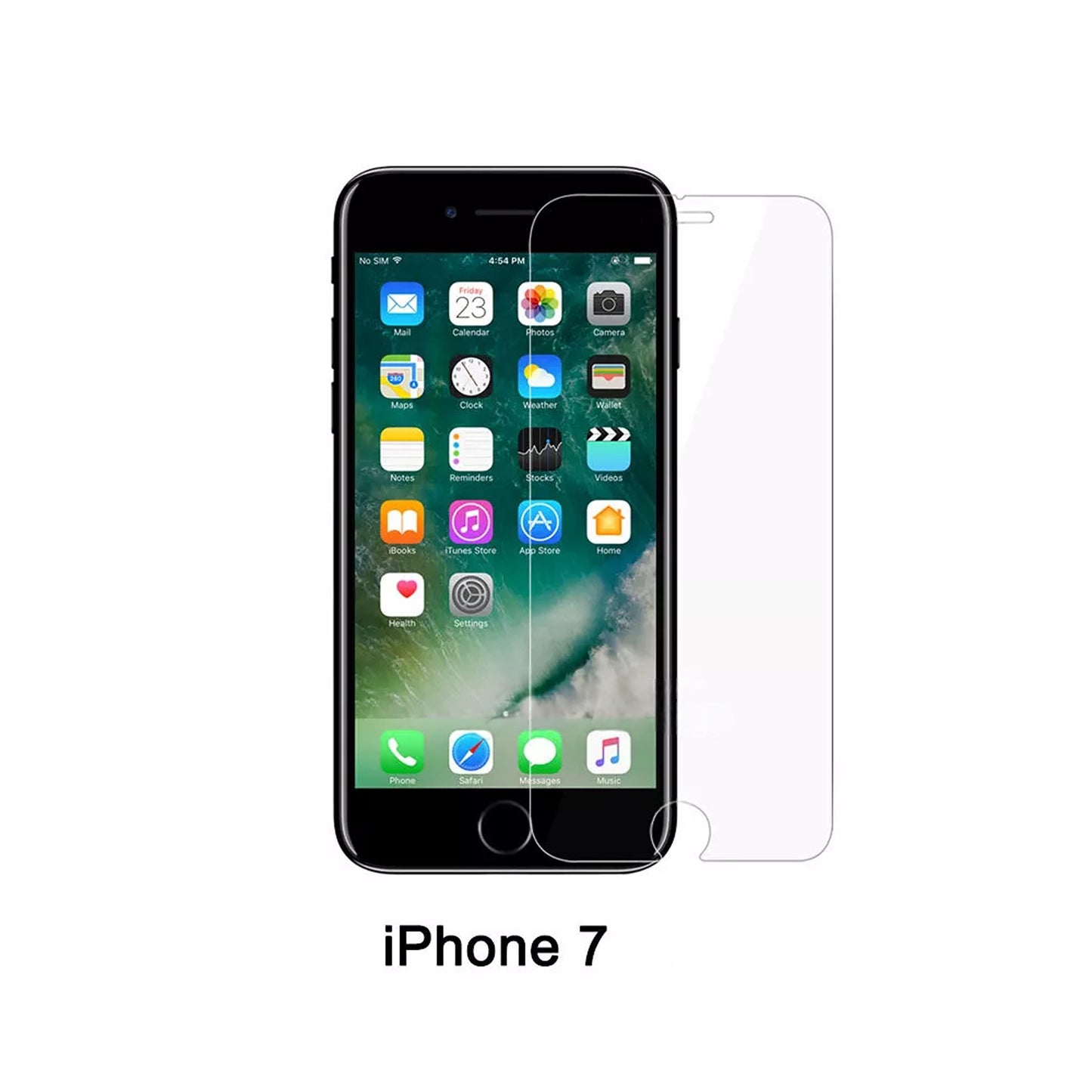 2x Tempered Glass Screen Protector for iPhone SE 6 7 8 X XR XS 11 12 13 14 15 16 Pro Max Plus