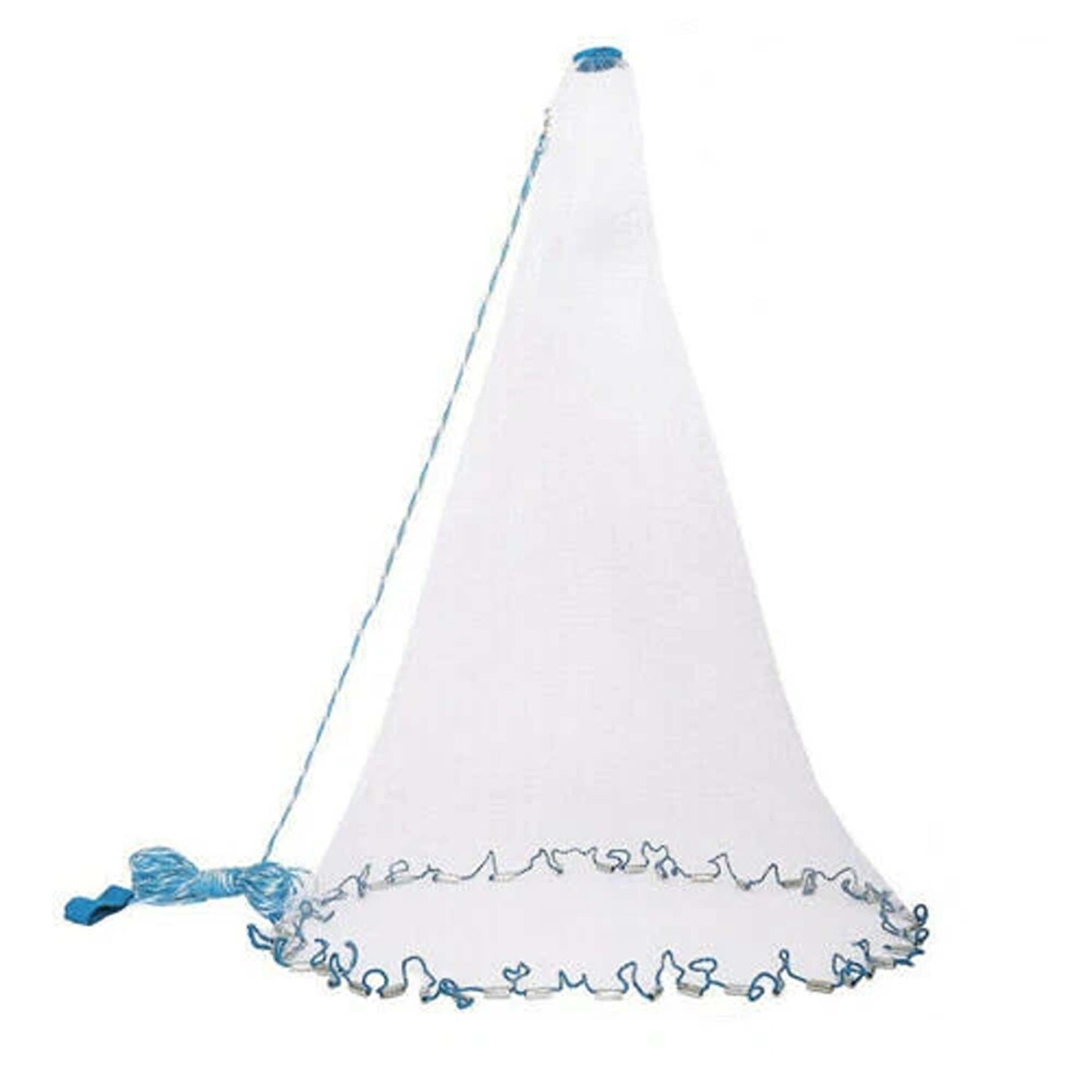 14ft Nylon Fishing Cast Net with Chain Sinkers