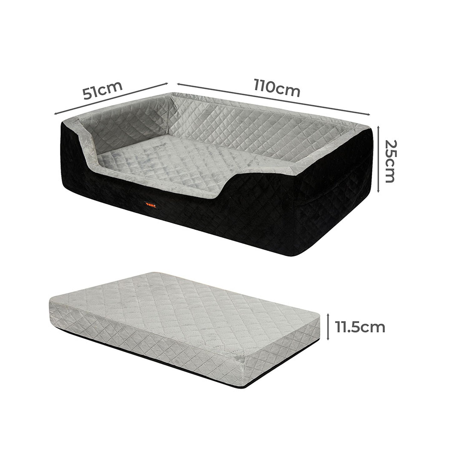Dog Car Booster Seat Belt Safety Pet Travel Bed Washable Basket