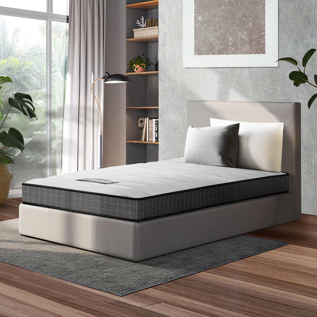 King Single Double Mattress Bonnell Spring Medium Firm 13CM