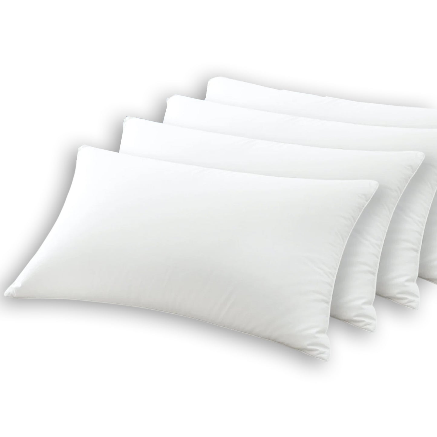 Australian Made Hotel Quality Pillows Pack of 4 Standard Size