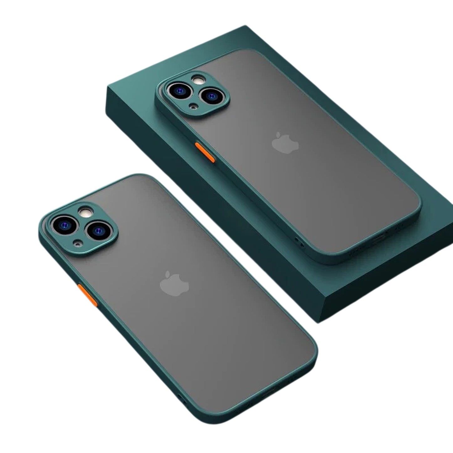 Green Shockproof Protective Case for iPhone 15 14 13 12 11
