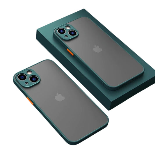 Green Shockproof Protective Case for iPhone 15 14 13 12 11