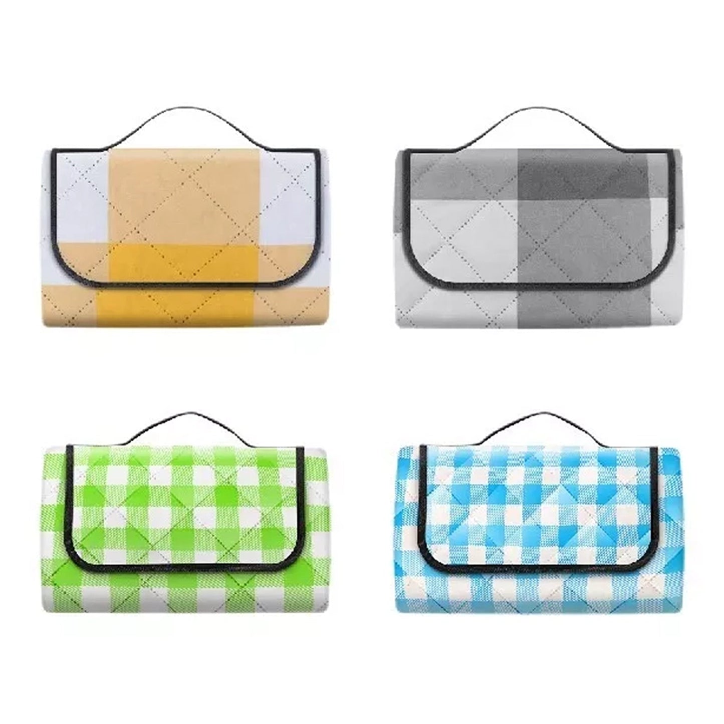 Foldable Picnic Blanket Waterproof Outdoor Mat 200x200cm Lightweight