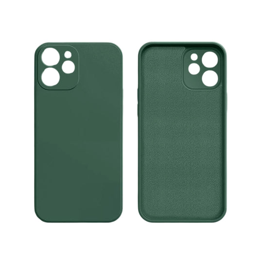 Green Silicone Shockproof Protective Case for iPhone 16 15 14 13 12 11 Pro