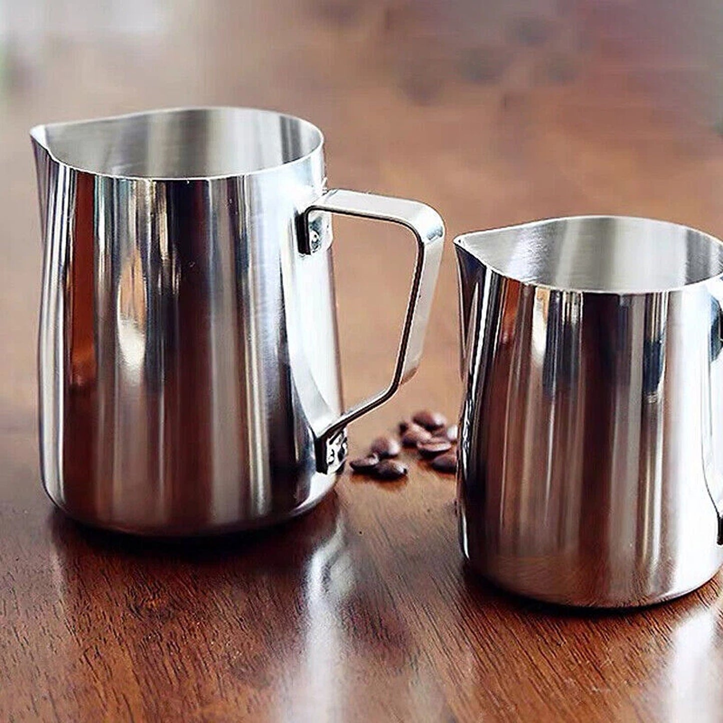 Stainless Steel Milk Frothing Pitcher with Scale for Coffee and Latte