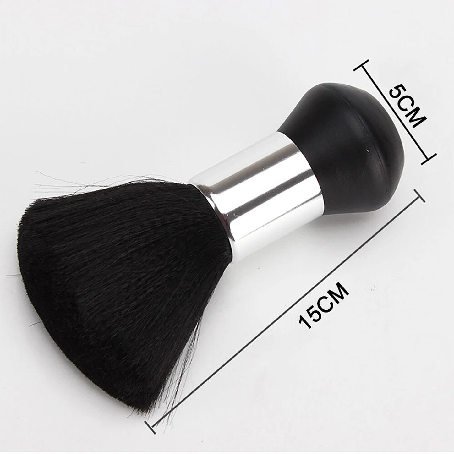 Barber Neck Duster Brush Hair Cutting Cleaning Brush Black