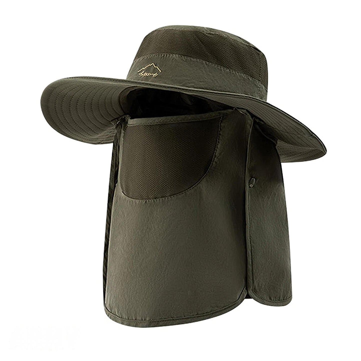 Sun Protection Hat with Neck Flap for Men and Women Hiking or Fishing