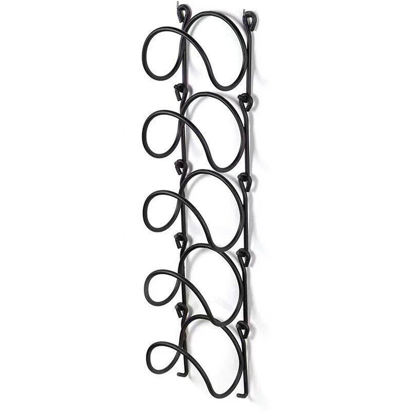 Wall Mounted Bathroom Shelf with Towel and Wine Holder