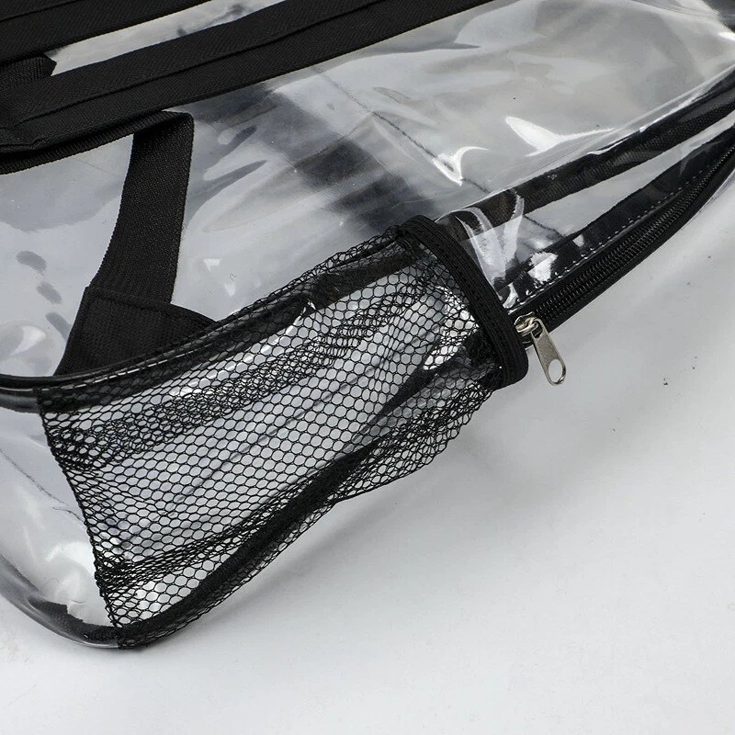 Transparent Clear Backpack PVC School and Travel Bag with Shoulder Straps