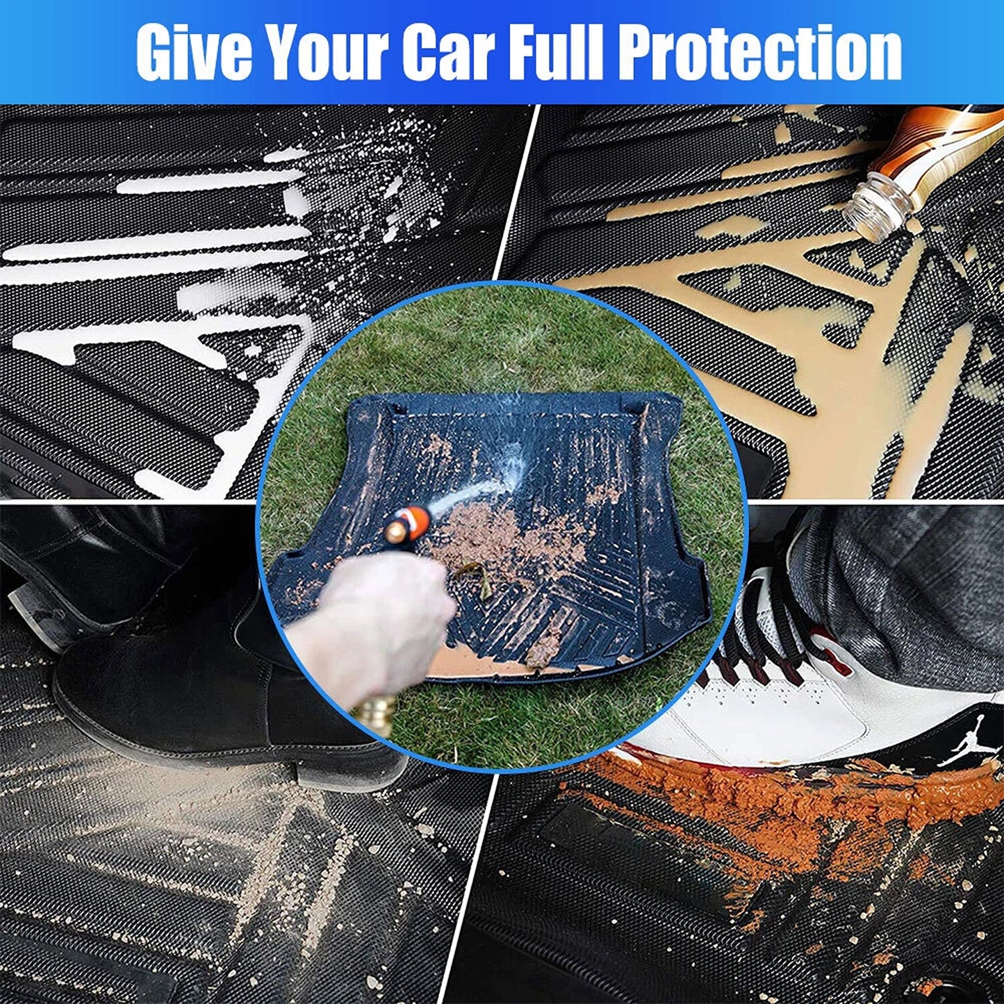 Heavy Duty Rubber Boot Liner for Mazda CX5 2017 to 2025
