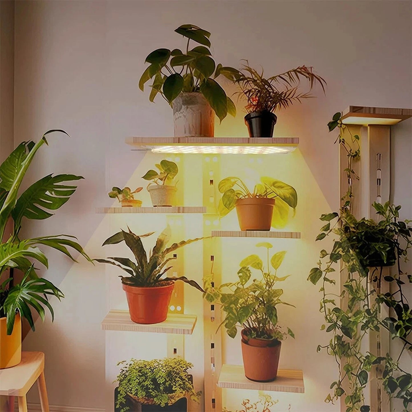 LED Grow Light Full Spectrum Dimmable with Timer USB Plant Lamp