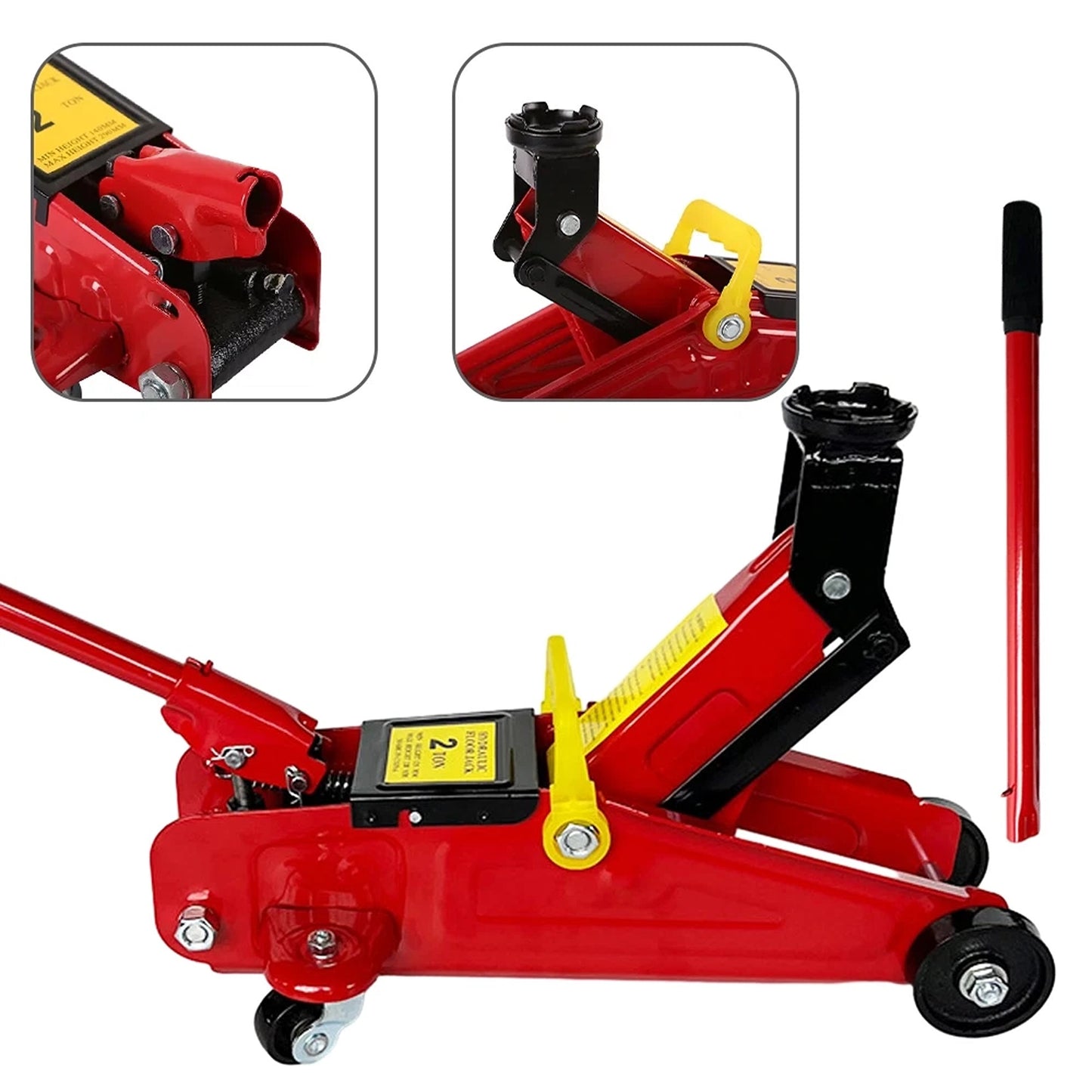 2 Ton Low Profile Hydraulic Trolley Jack Car Quick Lifting