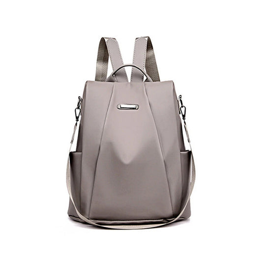Khaki Womens Oxford Backpack for Travel and Work
