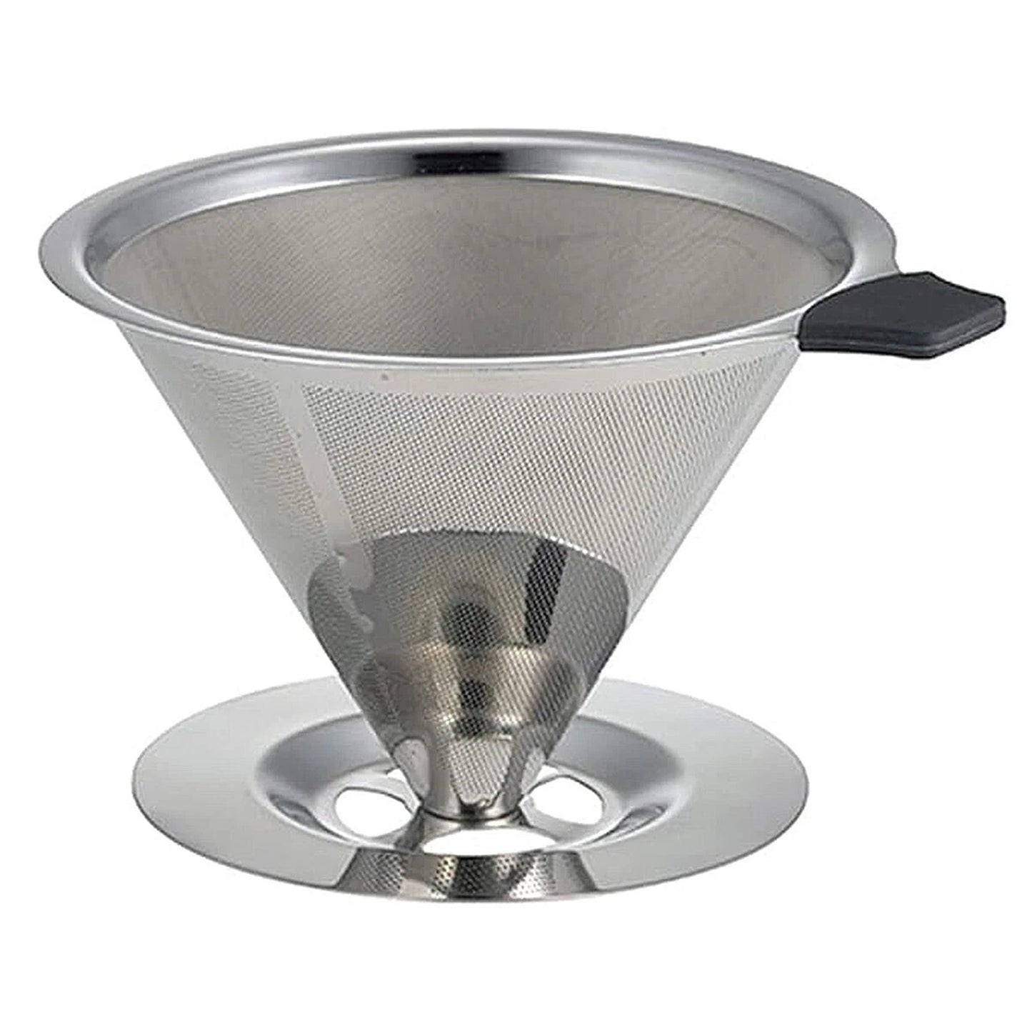 Stainless Steel Double Layer Coffee Filter 600 Mesh Paperless