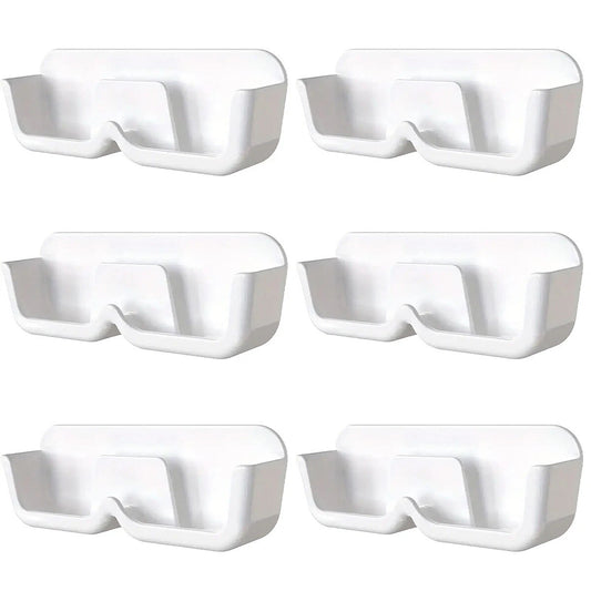 6 Pack Wall Eyeglass Display Shelf and Storage Holder