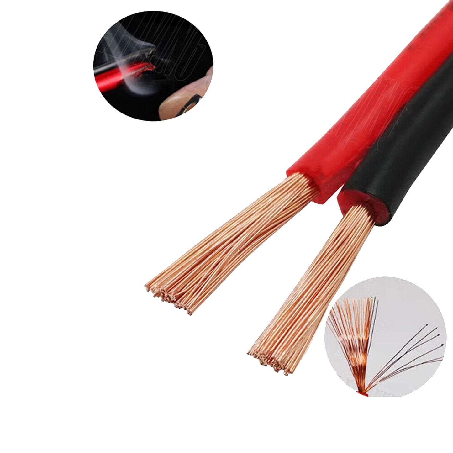 Speaker Cable Wire Sound Home Stereo Hifi Car Audio 100M