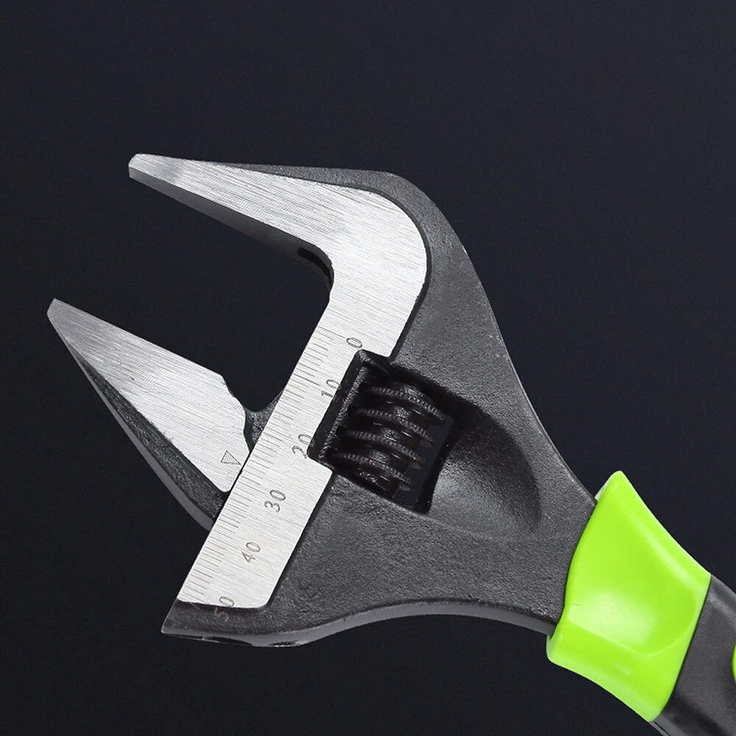 Adjustable Shifting Wrench Spanner with Wide Jaws 6 8 10 12 Inch