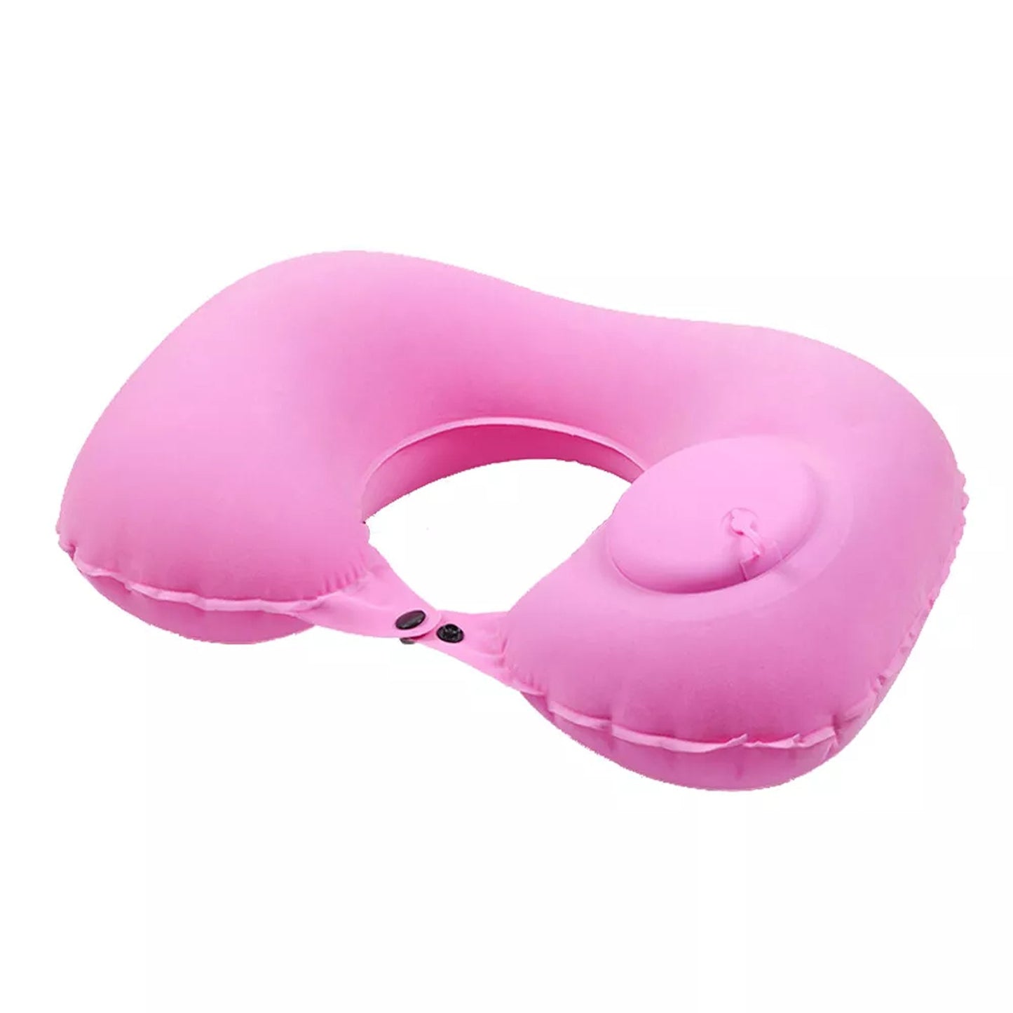 Portable Inflatable Travel Pillow U Shaped Neck and Head Cushion