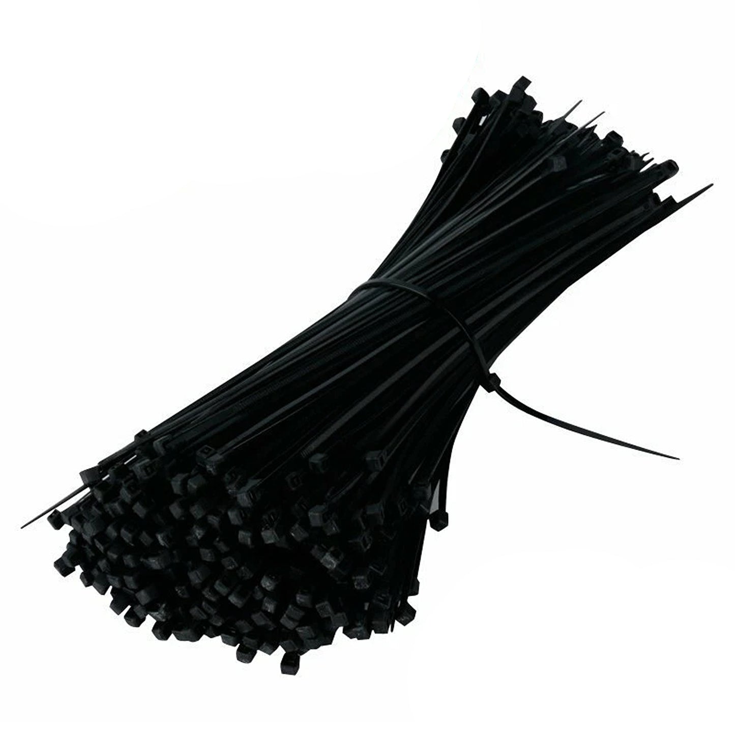 Black Nylon Cable Ties UV Stabilized 100pcs