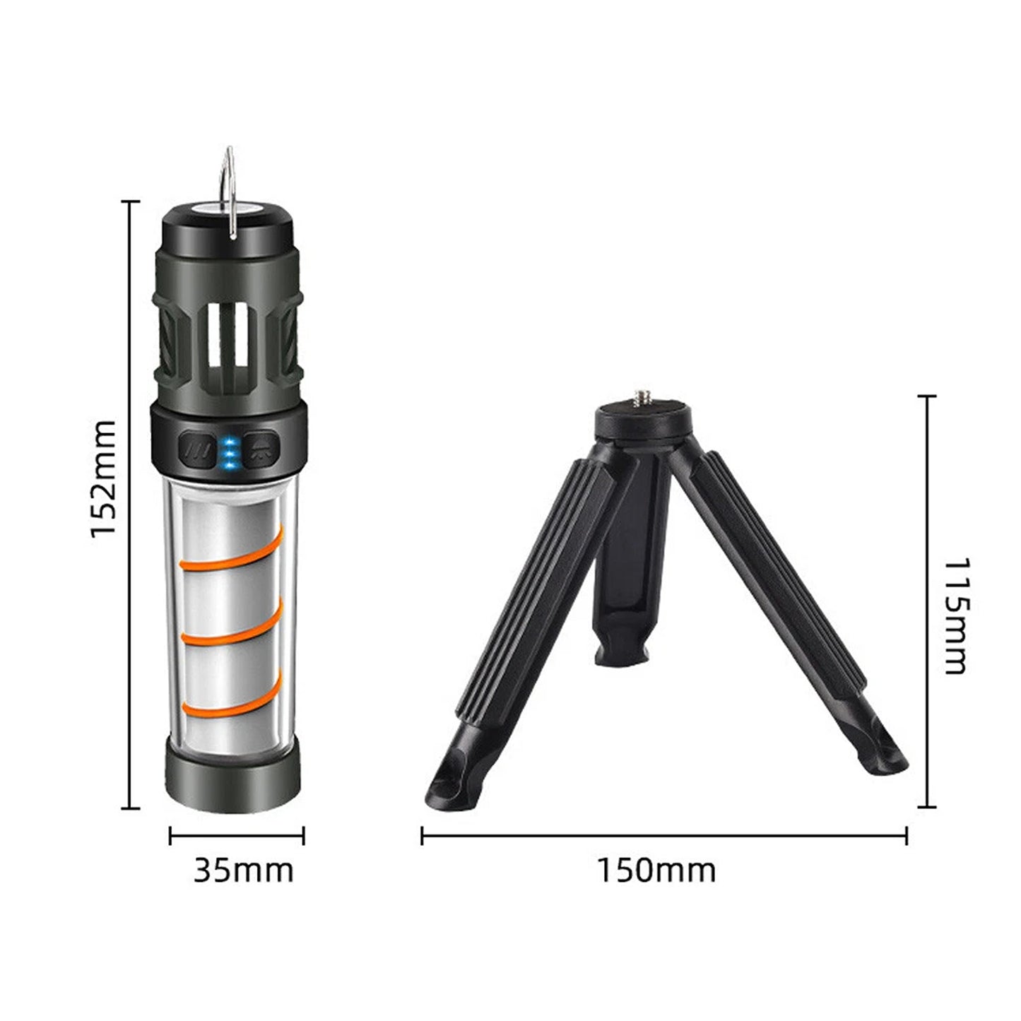 3 in 1 Mosquito Repellent Lamp and Camping Lantern
