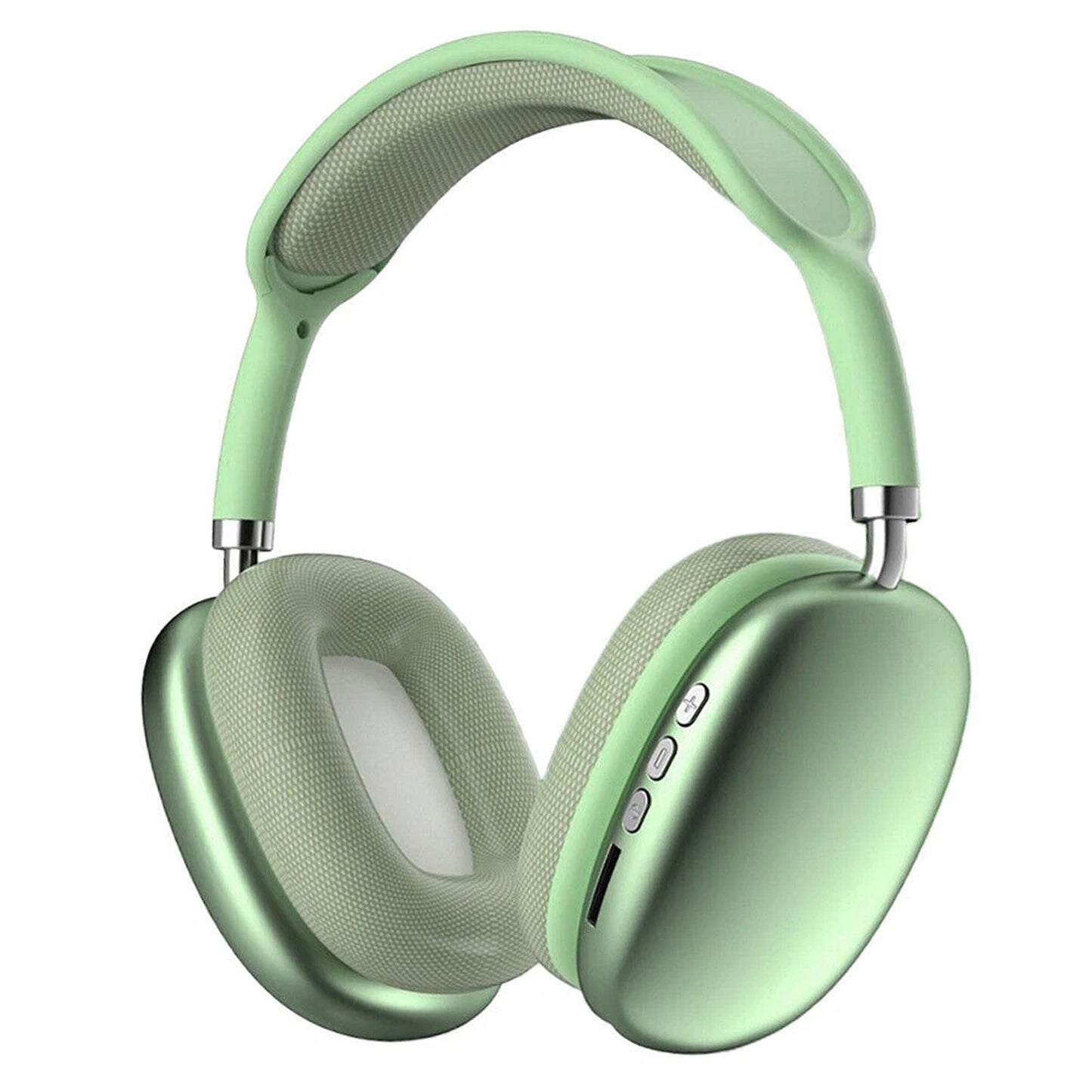 Green Wireless Bluetooth Noise Cancelling Over Ear Headphones