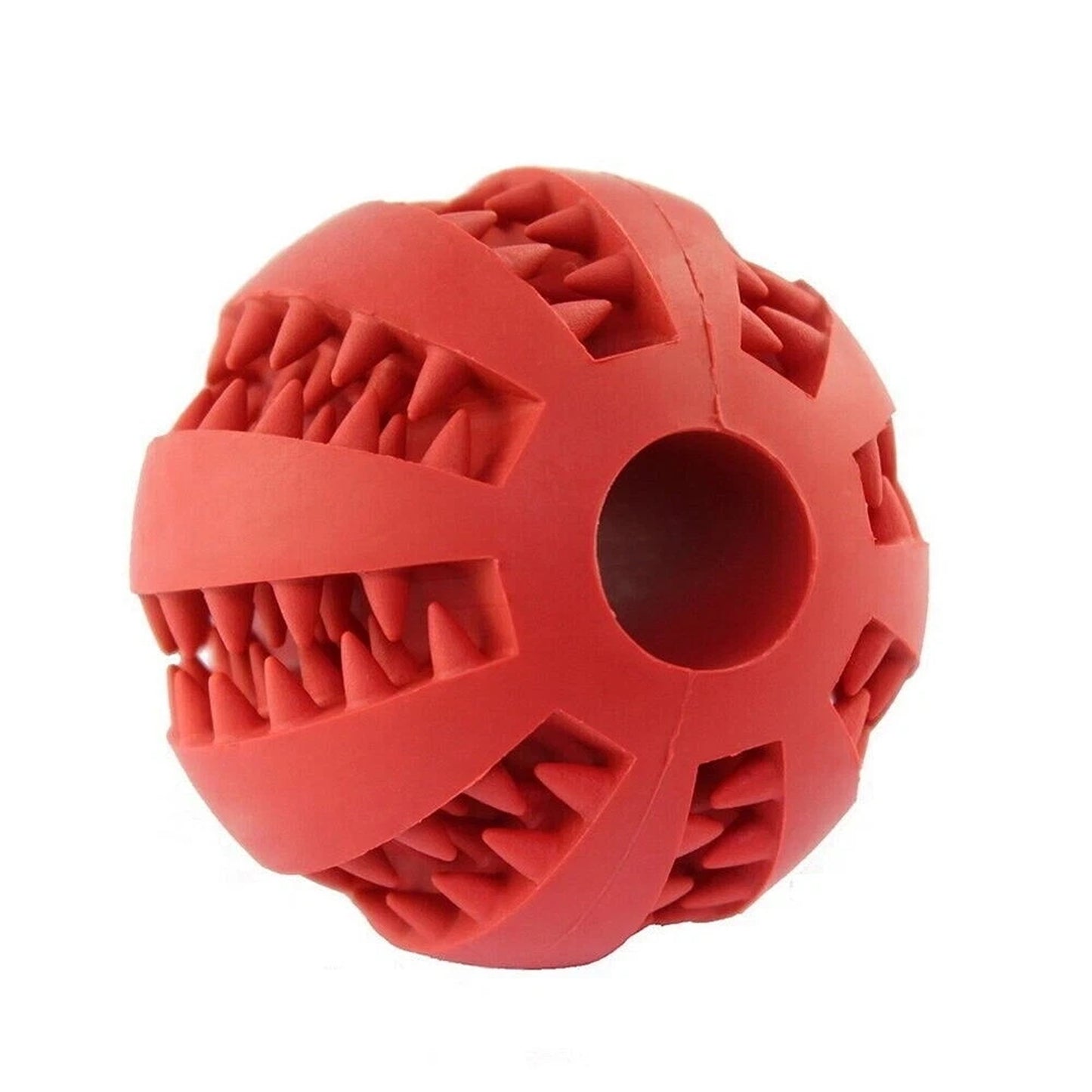 Red Dog Training Play Toy with Treat Holder