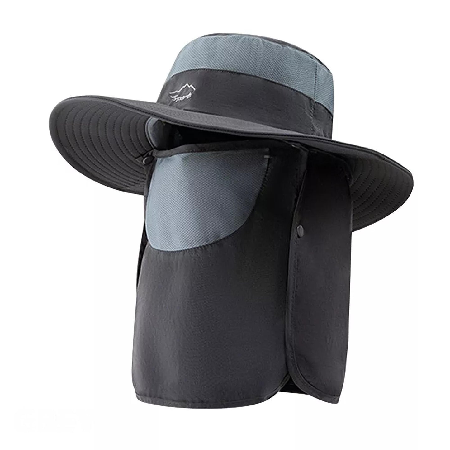 Sun Protection Hat with Neck Flap for Men and Women Hiking or Fishing
