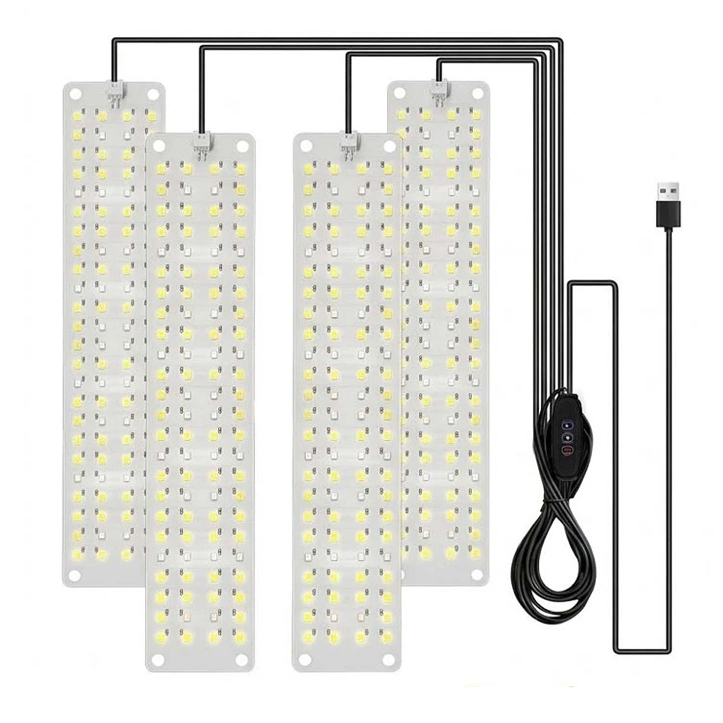 LED Grow Light Full Spectrum Dimmable with Timer USB Plant Lamp