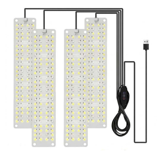 LED Grow Light Full Spectrum Dimmable with Timer USB Plant Lamp