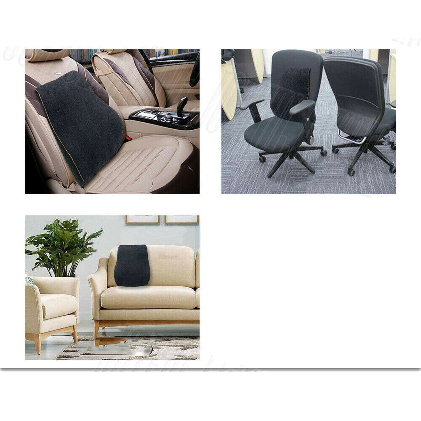 Lumbar Support Cushion with Memory Foam